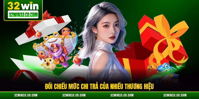 Đối chiếu mức chi trả của nhiều thương hiệu